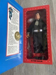 1995 GI Joe Action Sailor Action Figure 12" Tall 27617 Hasbro G.I. Joe New - Picture 1 of 12