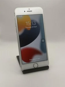 iPhone 7 128GB Silver Unlocked iOS Smartphone – Faulty Home Button, 76% BH - Afbeelding 1 van 5