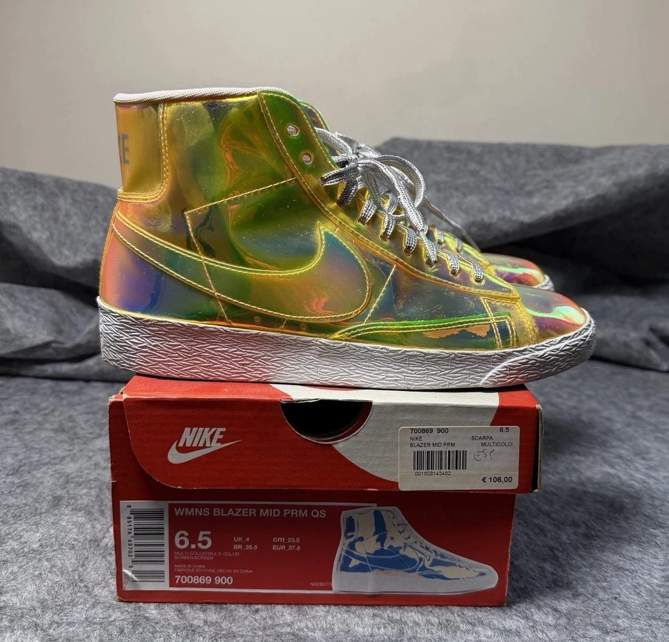 Blazer para mujer Nike Mid Prm Qs IRIDISCENTE talla 6,5 RARO Foto 1 de 4
