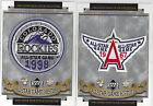 Lot of 2 2003 Upper Deck Collectible Patch Colorado and Angels  # 38 and 69 /73