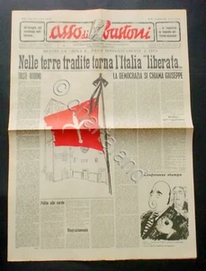 RSI - MSI - Giornale Asso di Bastoni - Anno VII - N° 39 - Ottobre 1954 - Foto 1 di 1