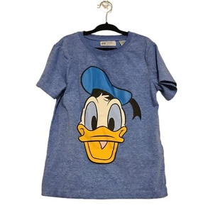Camisa H&M Pato Donald niño pequeño 4-5 años azul - Imagen 1 de 3