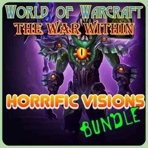WoW The War Within Horrific Visions Paquete Todas las Máscaras y Logros UE/EE. UU. - Imagen 1 de 1