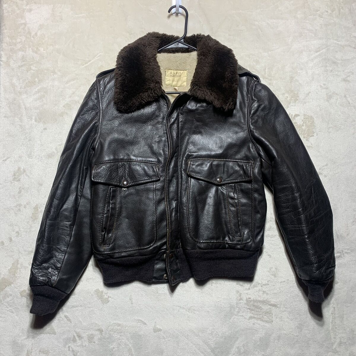 Bomber/Harrington Leather Vintage Outerwear Coats & Jackets Bomber/Harrington Leather Vintage Outerwear Coats & Jackets