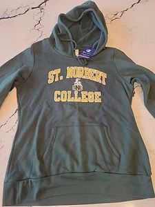 St Norbert College Champion Sweatshirt XL grün SNC Logo Pullover - Bild 1 von 6