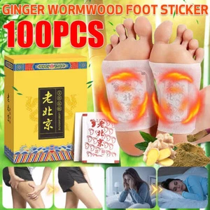 100pcs Pieds Minceur pied Patches pieds médicaux Herbal Detox weight lose - Bild 1 von 10