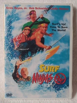 Surf Ninjas 1993 (2002 New Line Cinema DVD, Neal Israel Rated PG) Ernie Reyes Jr - Image 1 of 4
