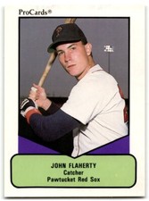 1990 ProCards AAA John Flaherty Pawtucket Red Sox #436