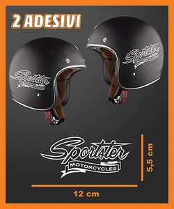 ADESIVO DECAL STICKERS REPLICA HARLEY DAVIDSON SPORTSTER CASCO MOTO CUSTOM - Picture 1 of 1
