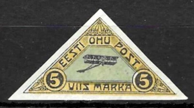 Марки Эстония 1920 Air 5 м MH SG15 - Изображение 1 из 2