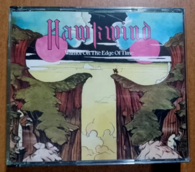 Hawkwind – Warrior On The Edge Of Time Brazilian Double CD fat Box version RARE Foto 1 de 2