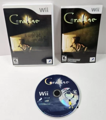 Coraline - Nintendo Wii - Complete CIB - RARE - Image 1 of 4
