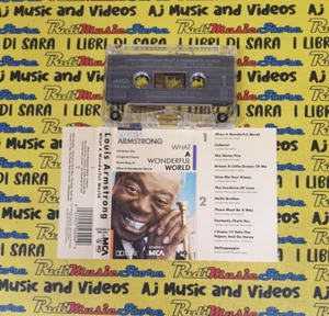 MC LOUIS ARMSTRONG What a wonderful world 1988 germany MCA 255600-4 WE 421 - Picture 1 of 1