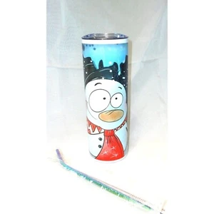 Looney Schneemann Winter Goofy Weihnachten 20 Unzen Sublimiert Becher Schön - Bild 1 von 3