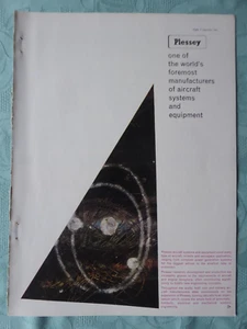 9/1961 PUB PLESSEY CONTROL SYSTEMS V/STOL AC GENERATION SYSTEMS ORIGINAL AD - Picture 1 of 3