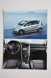 Foto de prensa de coche - Mercedes-Benz Clase A 2004 - vista lateral e interior - Imagen 1 de 1