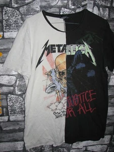 Vintage  Metallica  cotton rock jersey shirt trikot maillot '80s - Imagen 1 de 1