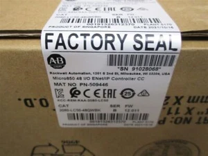 Allen Bradley 2080-LC50-48QWBK Micro850 IP-Controller CC kostenloser Versand - Bild 1 von 4