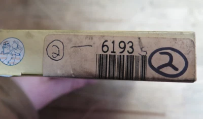 Anillos de pistón Hastings 6193 para 2 pistones. Para Pontiac L4 1982-86 (O2-D3) Foto 1 de 2