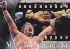 03Bbm Weekly Pro Wrestling 20Th Anniversary Manabu Nakanishi 030 Card Japan TB