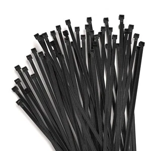 Fascette Zip Nere 8 Pollici - Fascette da Giardino e Cavi in Nylon Resistente UV e Temperatura... - Foto 1 di 7