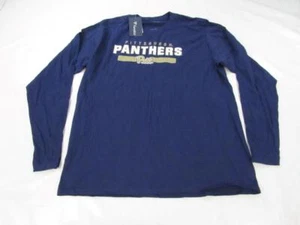 New Pittsburgh Panthers "Pitt" Mens Size L Navy Blue Long Sleeved Shirt - Picture 1 of 3