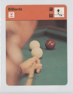 1977-79 Sportscasters Series 23 Geneva A Billiards #23-18