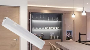 LED LINKABLE KITCHEN UNDER CABINET CUPBOARD STRIP LIGHTS LINK WARM COOL WHITE T5 - Picture 1 of 23