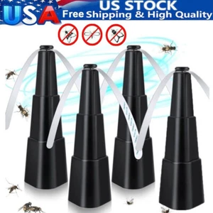 4PCS Fly Fans for Tables Repellent Indoor Outdoor with Soft Fan Blades Picnic US - Picture 1 of 16