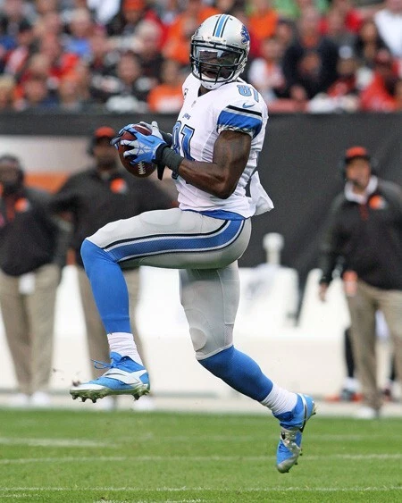 Detroit Lions CALVIN JOHNSON Glossy 8x10 Photo Football Print Poster HOF 2021 - Image 1 of 1