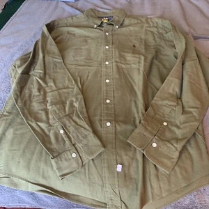 Ralph Lauren Hombre Botones Talla XL Verde Diseñador - Imagen 1 de 3
