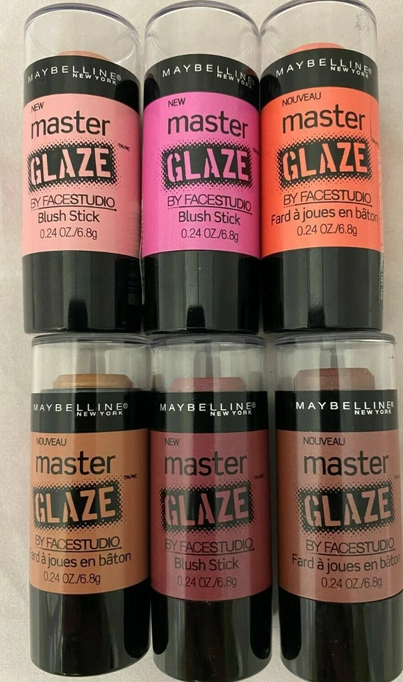 Maybelline Master Glaze Blush Stick by Facestudio - Choose Your Shade - New - Image 1 of 1