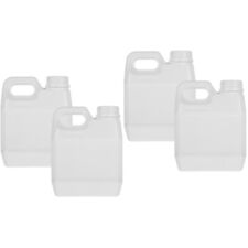 Contenedores de 4 piezas para botella vacía de agua con tapa de plástico de secado rápido