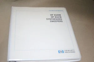 Hp 8340B/8341B Synthesized Sweepers Calibration guide Manual 08340-90243 - Picture 1 of 2