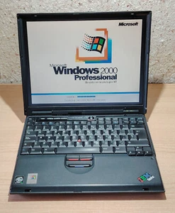 IBM THINKPAD T23 NOTEBOOK • 712 MB RAM • 1.13 GHz • 14.1" • Vintage. FUNCIONA - Foto 1 di 16