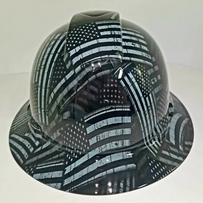 NUEVO ALA COMPLETA Sombrero Duro Personalizado Hidro Sumergido BANDERA AMERICANA BLACK OPS EDICIÓN DE RECONOCIMIENTO Foto 1 de 4