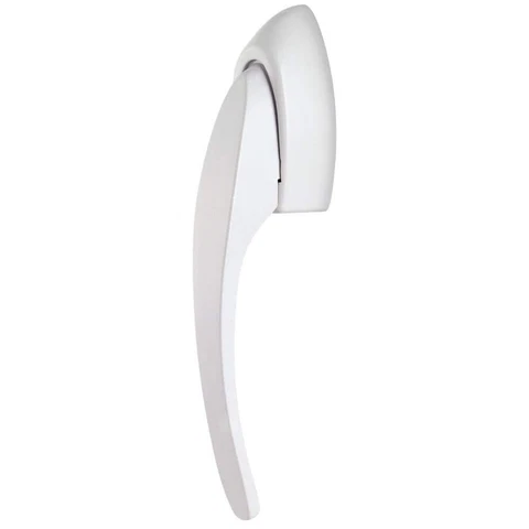 White Painted Pull Handle Set Replaces Any Storm Door Handle Cover