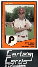 Steve Keller 1989 ProCards Minor League Team Sets #1055  Spartanburg Phillies