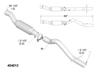Catalytic Converter for 1999 Dodge Durango  4WD - Изображение 1 из 2