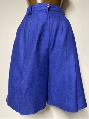 Doncaster Womans Blue Shorts Size 12 100% Silk - Image 1 of 4