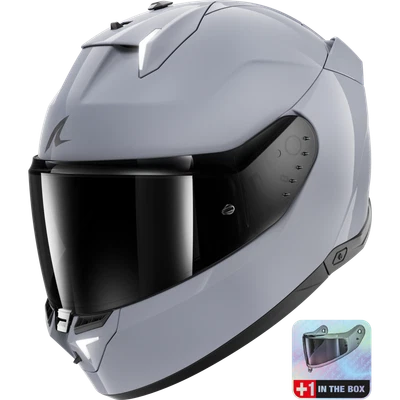 Full Face Helmet Shark SKWAL i3 DARK SHADOW EDITION Gun Silver - Image 1 of 4