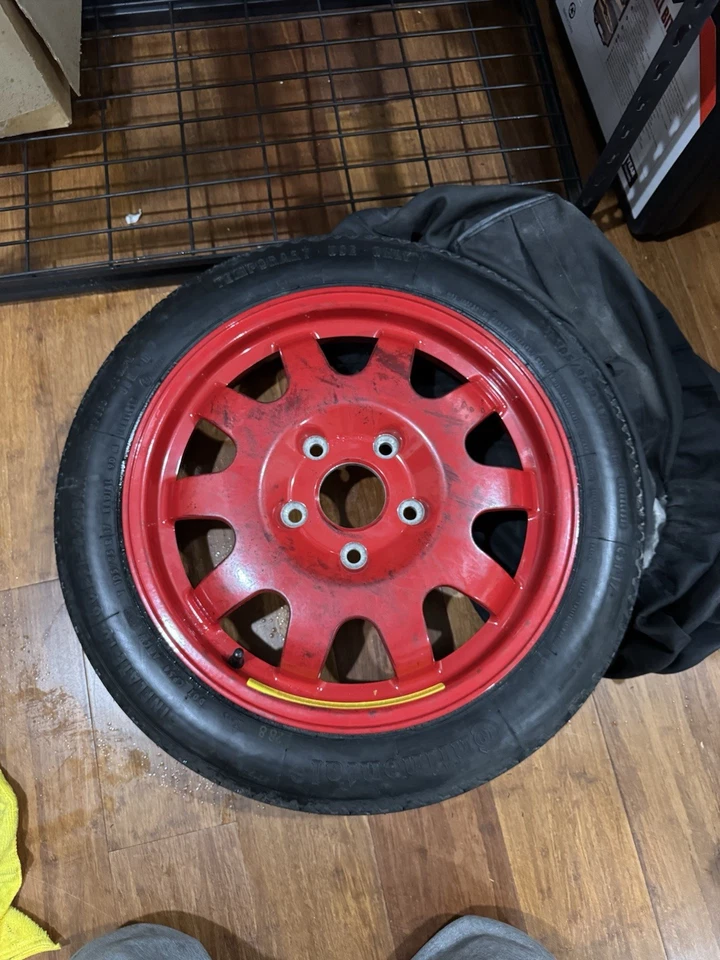 97-05 Porsche 911 996 Boxster Emergency Spare Tire Donut w/Cover 99636213001 OEM - Image 1 of 3