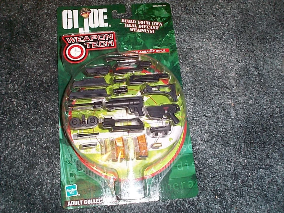 Gi Joe G36 assault Rifle weapon tech set Build your own Real diecast weapons - Image 1 of 1