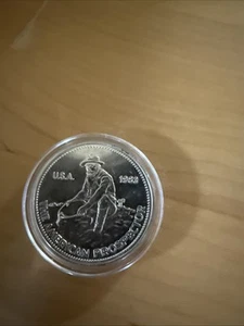 Englehard American Prospector 1983-1 oz Silver Round Key Date ✨ - Picture 1 of 2