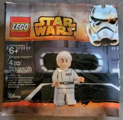 LEGO Star Wars Almirante Yularen Minifigura 5002947 Polybag Nuevo Sellado Foto 1 de 2