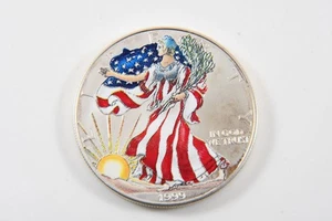 N96X16- Silber Münze One US Dollar 1999 - Bild 1 von 12
