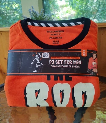 Nuevo con etiquetas Juego de PJ Halloween Family Brilla en la Oscuridad para Hombres XL (46-48) Foto 1 de 4