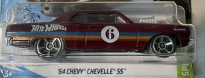 Hot Wheels 64 Chevy Chevelle SS, Speed Blur (Short Card) - Picture 1 of 5
