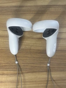 Controladores genuinos Meta Oculus Quest 2 izquierdo y derecho (par) probados y funcionando - Imagen 1 de 4