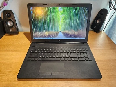 15" HP 15-db0990na AMD A4 3.1GHz 8GB 128GB SSD Black Windows 10 Laptop - Image 1 of 4